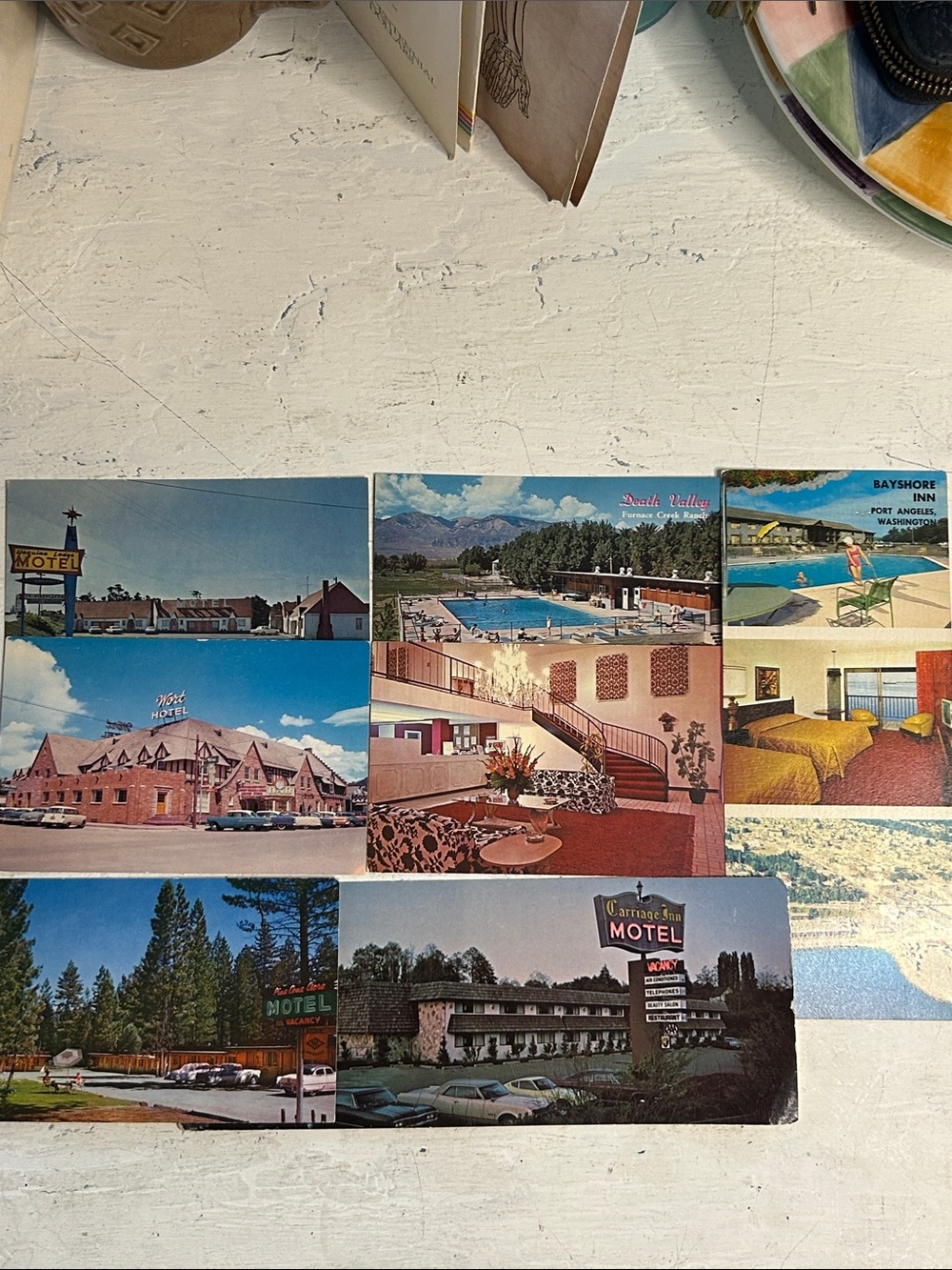 Vintage Motel Postcard Bundle